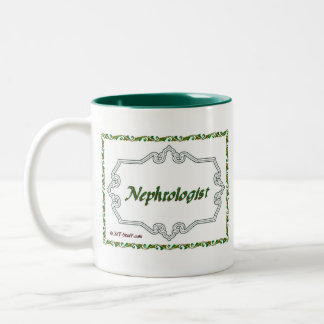 Nephrologe - nobel zweifarbige tasse