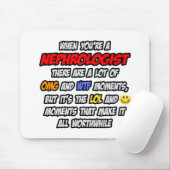 Nephrologe .. OMG WTF LOL Mousepad (Mit Mouse)