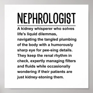 Nephrologe Poster