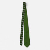 Nephrologe "The Kidney" Zeichnend Green Neck Tie Krawatte (Rückseite)