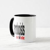 Nephrologen machen es besser Witz Tasse (Vorderseite Links)