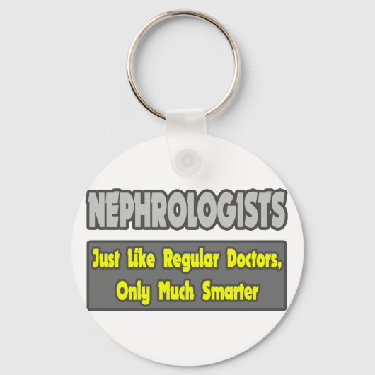 Nephrologen... schlauer schlüsselanhänger (Vorderseite)
