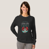 Nephrologie Beruflich Funny Urin Gute Hand T-Shirt (Vorne ganz)