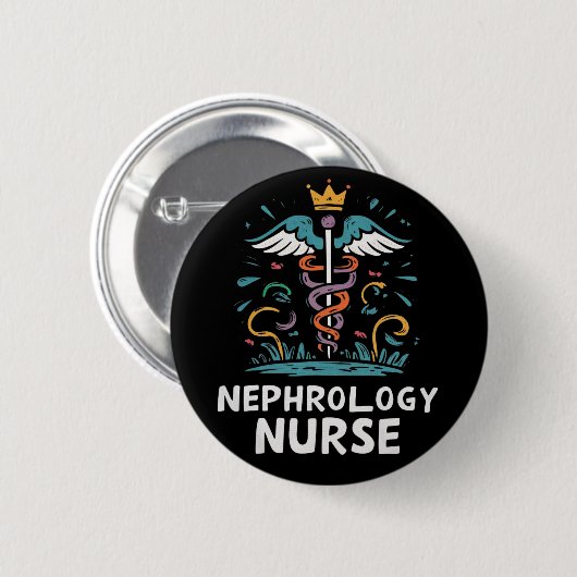 Nephrologie Button (Vorne & Hinten)