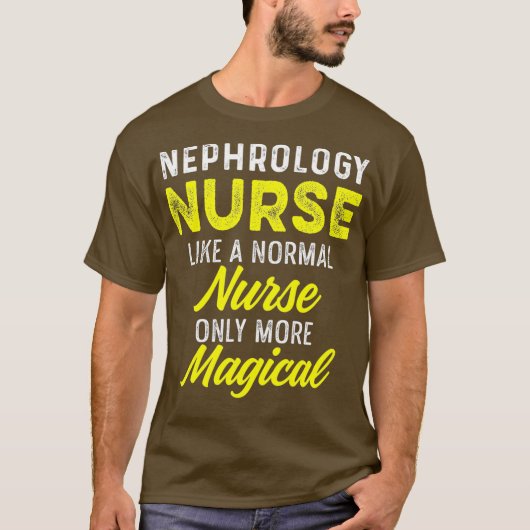 Nephrologie Dialysebehandlung RN _74 T-Shirt (Vorderseite)