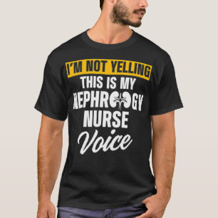Nephrologie Krankenschwester Dialyse Pflege T-Shirt