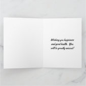 Nephrologie Künstlerisches Nierendesign Karte (Innenseite)