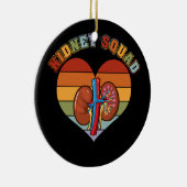 Nephrologie Nurse Dialyse Keramik Ornament (Rechts)