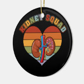 Nephrologie Nurse Dialyse Keramik Ornament (Links)