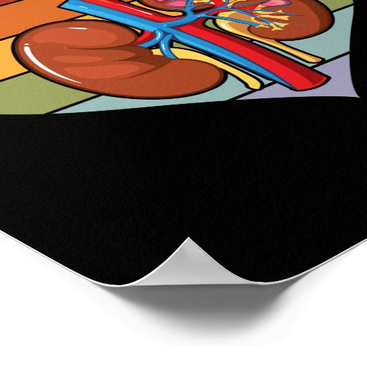 Nephrologie Nurse Dialyse Poster (Ecke)