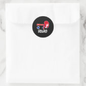 Nephrologie Nurse Dialyse Technischer Runder Aufkleber (Tasche)