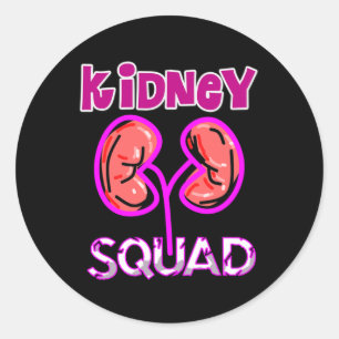 Nephrologie Nurse Dialyse Technischer Runder Aufkleber