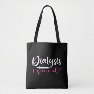 Nephrologie Nurse Dialysis Squad Funny Niere Niere Tasche