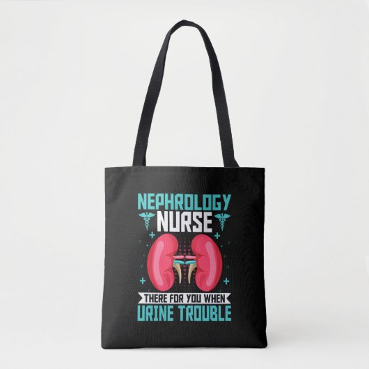 Nephrologie Nurse - Funny Niere Nieren nähren Dial Tasche (Vorderseite)