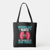 Nephrologie Nurse - Funny Niere Nieren nähren Dial Tasche (Rückseite)