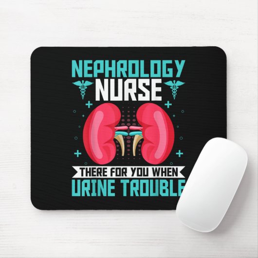 Nephrologie Nurse - Funny Niere Nieren Nieren Nier Mousepad (Mit Mouse)