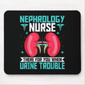 Nephrologie Nurse - Funny Niere Nieren Nieren Nier Mousepad (Vorne)