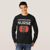 Nephrologie Nurse Medikale Dialyse T-Shirt (Vorne ganz)