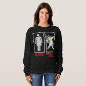Nephrologie Nurse Unicorn Dialyse Nursing RI 1 Sweatshirt (Vorne ganz)