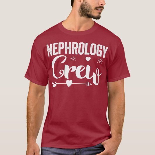 Nephrologie Squad Nephrologie Dialyse Nursing T-Shirt (Vorderseite)