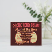 Nephrologie T - Shirt & Geschenke Postkarte (Stehend Vorderseite)