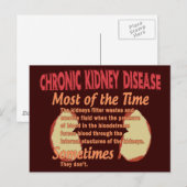 Nephrologie T - Shirt & Geschenke Postkarte (Vorne/Hinten)