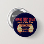 Nephrologie-T - Shirts u. Geschenke Button (Vorne & Hinten)