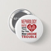 Nephrologie versorgt Sie dort bei Harnproblemen Button (Vorne & Hinten)