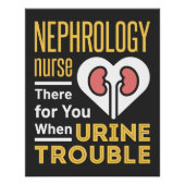 Nephrologie versorgt Sie dort bei Harnproblemen Poster (Vorderseite)