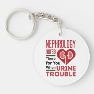 Nephrologie versorgt Sie dort bei Harnproblemen Schlüsselanhänger