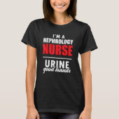 Nephrology Nurse Hands Dialysis Nursing RN 1 T-Shirt (Vorderseite)