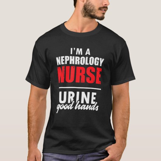 Nephrology Nurse Hands Dialysis Nursing RN 1 T-Shirt (Vorderseite)