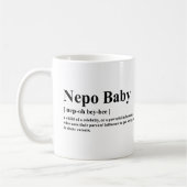 Nepo Baby Meaning Kaffeetasse (Links)
