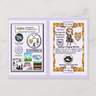 Nepthas - Ritterschwert Postkarte