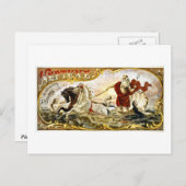 Neptun 1866 - Vintages Etikett Postkarte (Vorne/Hinten)