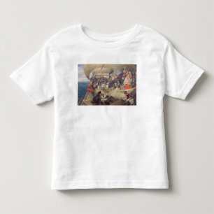 Neptun an Bord der "Newcastle" Überfahrt Kleinkind T-shirt