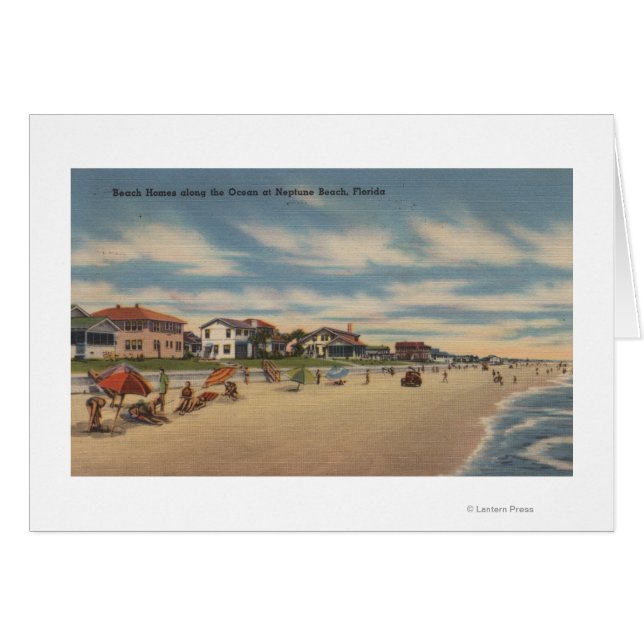 Neptun Beach, FL - Sicht auf Zuhause (Vorderseite (Horizontal))