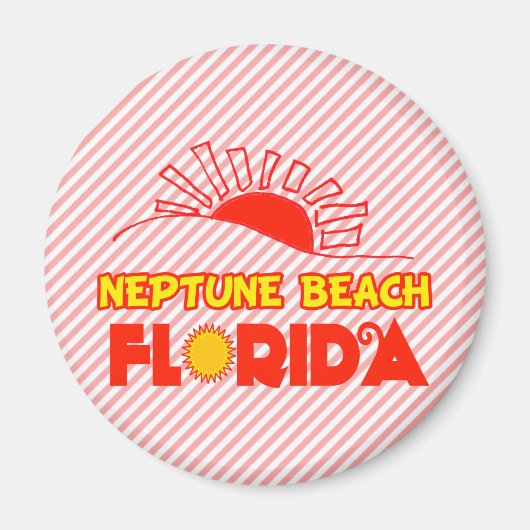 Neptun Beach, Florida Magnet (Vorne)