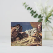 Neptun bietet Geschenke für Venedig an (Deckenfres Postkarte (Stehend Vorderseite)