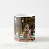 Neptun-Brunnen auf der Piazza Navona - Rom Kaffeetasse (Mittel)