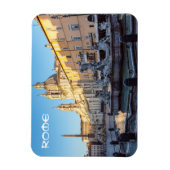 Neptun-Brunnen auf der Piazza Navona - Rom Magnet (Vertikal)