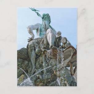 Neptun-Brunnen in Berlin Postkarte