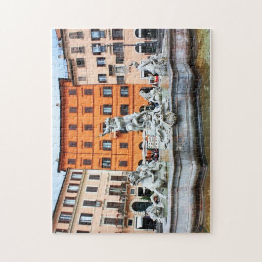 Neptun-Brunnen Puzzle (Vertikal)