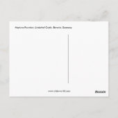 Neptun-Brunnen, Schloss Linderhof, Deutschland Postkarte (Rückseite)