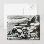 Neptun, c.1653 postkarte (Vorne/Hinten)