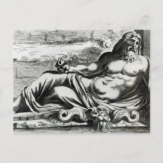Neptun, c.1653 postkarte (Vorderseite)