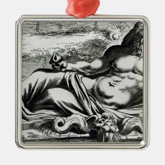 Neptun, c.1653 silbernes ornament (Vorne)