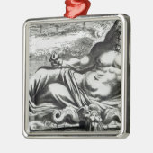 Neptun, c.1653 silbernes ornament (Links)