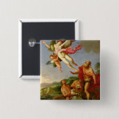 Neptun, der Coronis, 1665-70 (Öl, ausübt auf Button (Vorne & Hinten)
