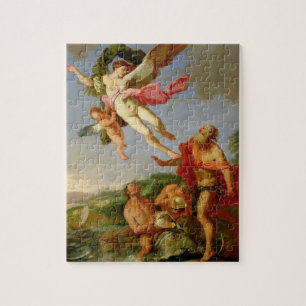 Neptun, der Coronis, 1665-70 (Öl, ausübt auf Puzzle
